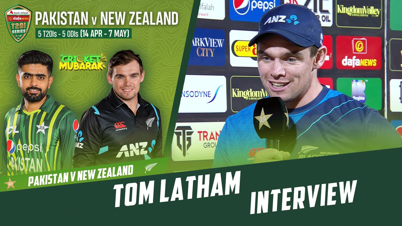 Tom Latham Interview | Pakistan vs New Zealand | 5th T20I 2023 | PCB | M2B2T