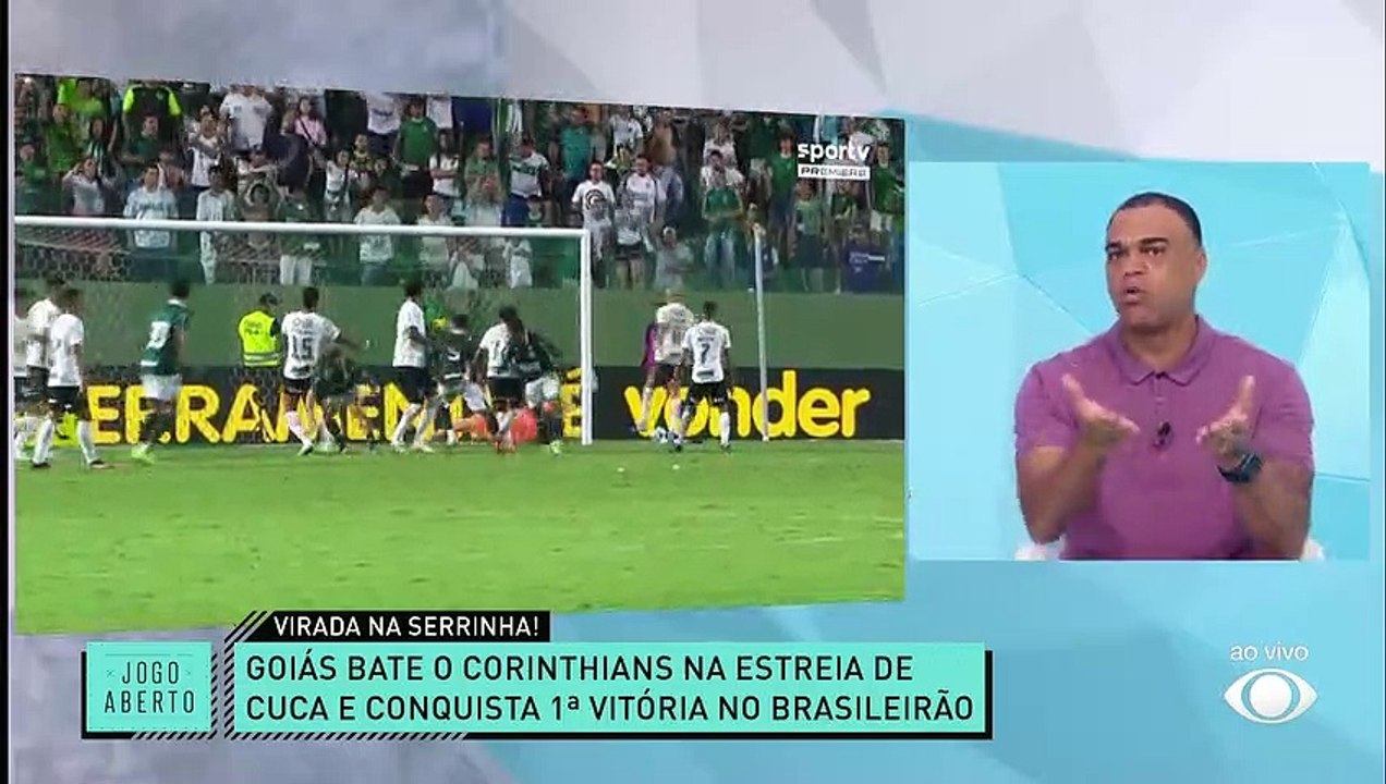 Denilson: Goiás fez por merecer em vitória sobre o Corinthians 24/04/2023 17:46:39