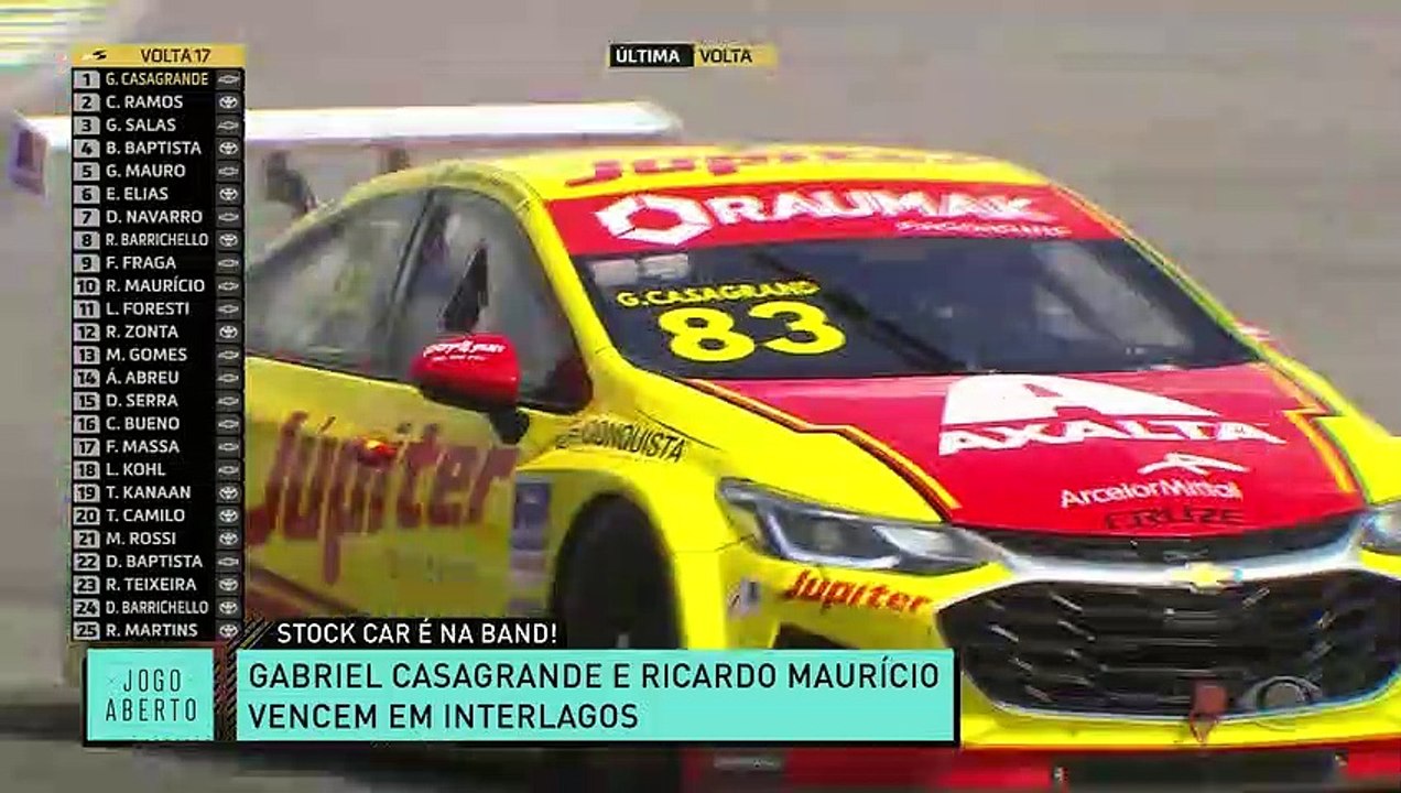 Ricardo Maurício assume liderança da Stock Car após etapa de Interlagos 24/04/2023 17:47:41