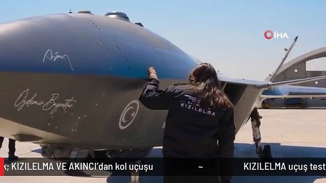 KIZILELMA uçuş testinde bir ilk: KIZILELMA VE AKINCI'dan kol uçuşu