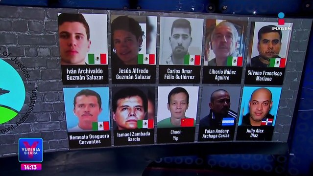 7 de los 10 criminales más buscados por la DEA son mexicanos