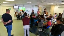Emergência do Hospital Infantil de Florianópolis ficou lotada de famílias nesta segunda