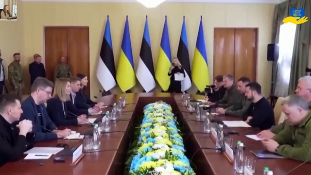 Visiting Ukraine, Estonian PM backs Kyiv over EU and NATO bids