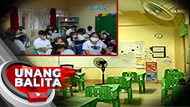 Mga estudyante, hirap sa loob ng classroom dahil sa matinding init | UB