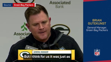 Tải video: Packers GM reveals 'disappointing' aspect behind Rodgers' Jets trade