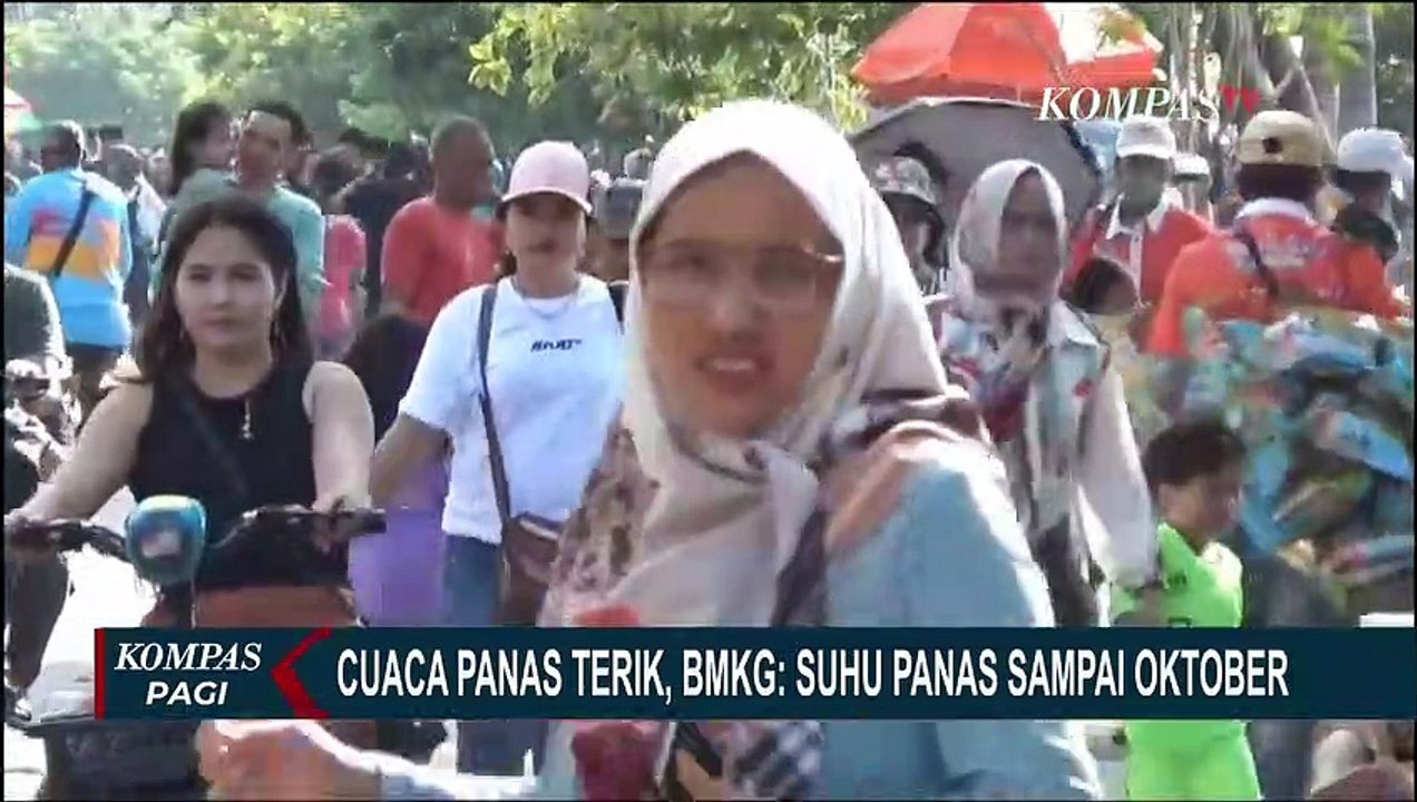 Cuaca Panas Terik, BMKG: Puncaknya Suhu Panas S...