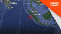 Pantai Barat Semenanjung Malaysia rasai gegaran gempa bumi di Selatan Sumatera