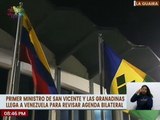 Arriba a Venezuela el Primer Ministro de San Vicente y las Granadinas para revisar agenda bilateral