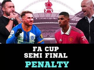 Fa cup semifinal/ Man united vs. Brighton FC / Highlights