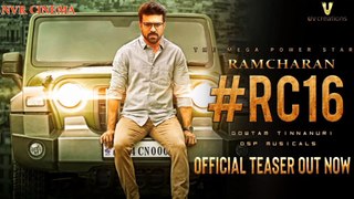 After Huge Success Of RRR Ramcharan Next Movie Is RC16 With Jhanvi Kapoor Watch Full Video