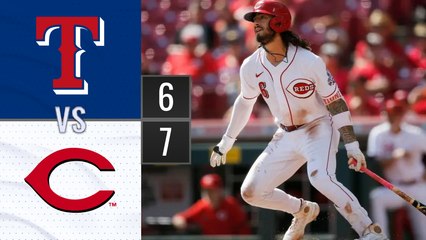 Resumen Rangers de Texas vs Rojos de Cincinnati | MLB 24-04-2023
