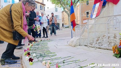 108e anniversaire du Génocide arménien à TRETS 24AV2023