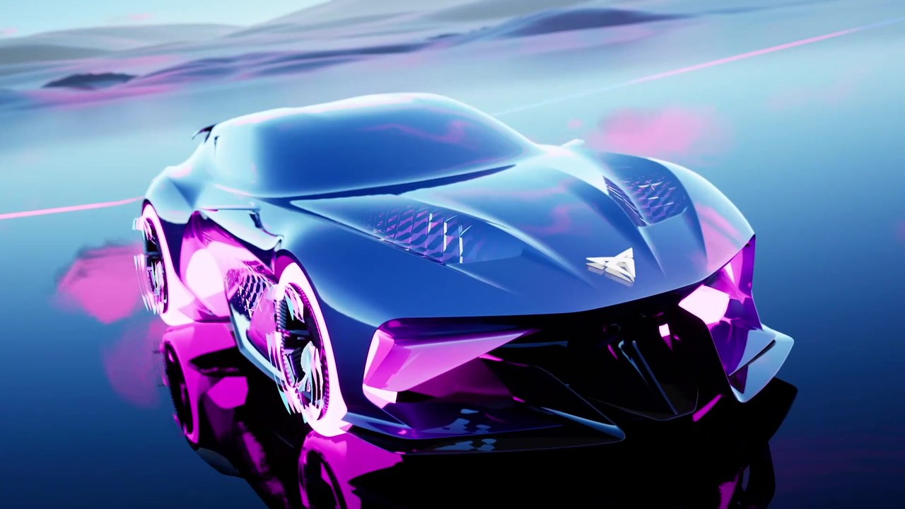 CUPRA DarkRebel - virtueller Sportwagen mit ungefilterter CUPRA DNA