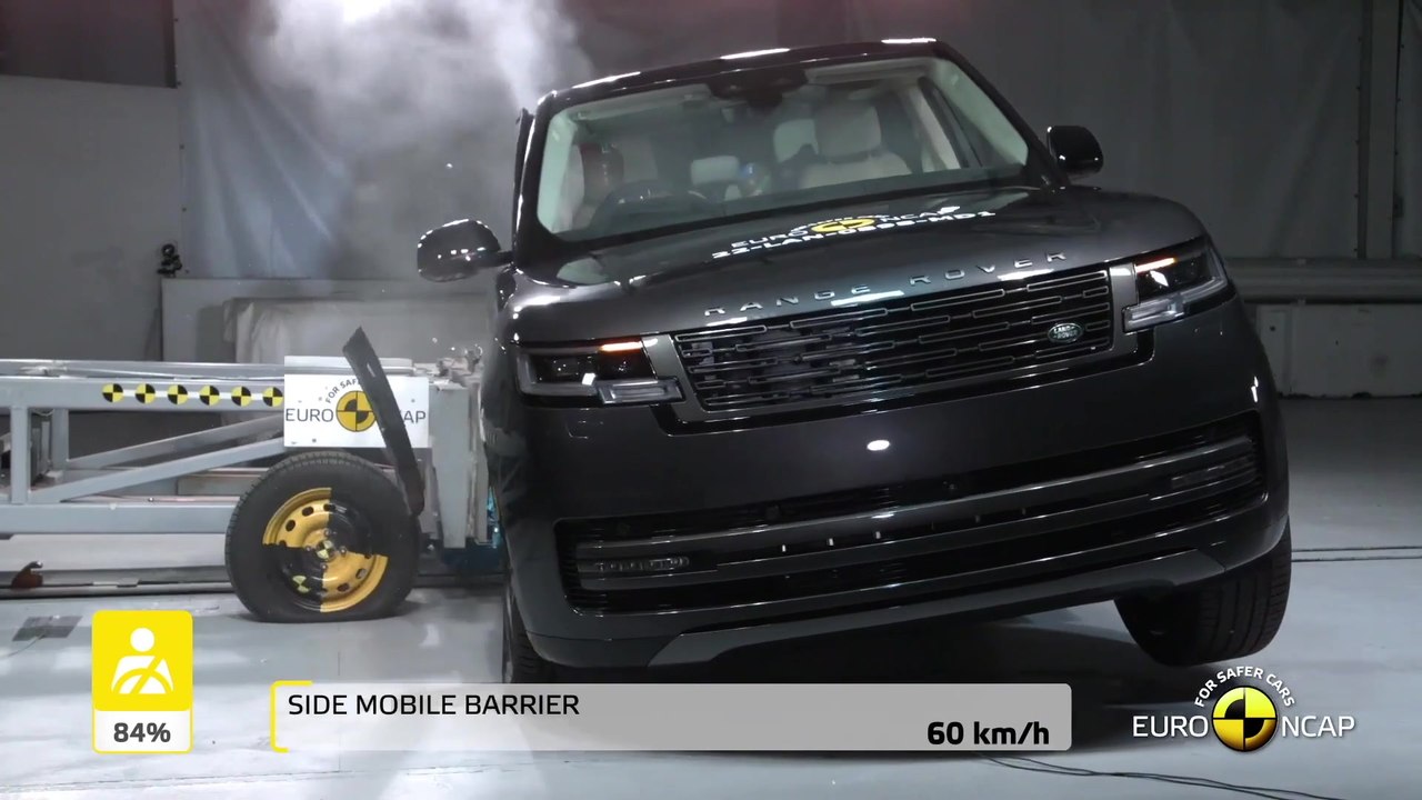 Neuer Range Rover sammeln fünf Sterne im Euro-NCAP-Crashtests