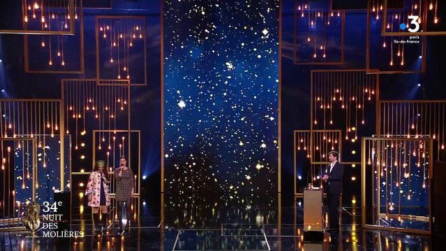 Molières : Interpellée péniblement par deux artistes de la CGT, la Ministre de la Culture se lève en pleine cérémonie pour leur répondre : Là, ce n''est pas possible !