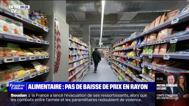 Inflation: pourquoi les prix des produits alimentaires ne baissent pas?