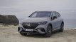 The new Mercedes-Benz EQE 500 4MATIC SUV Design Preview in alpine grey