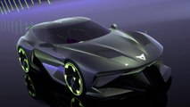 CUPRA unveils the DarkRebel a fully virtual sports car with unfiltered CUPRA DNA