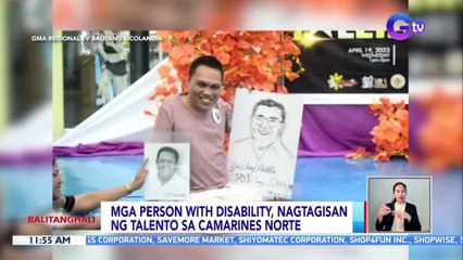 Mga person with disability, nagtagisan ng talento sa Camarines Norte | BT