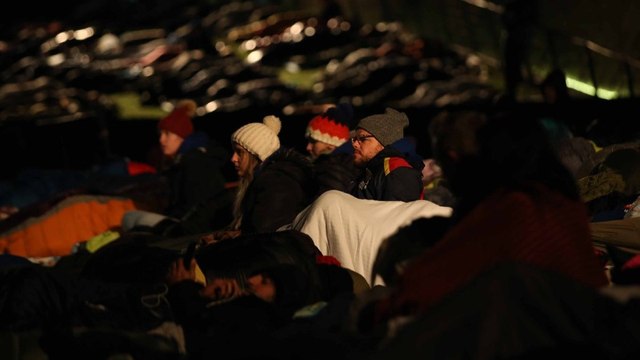 Anzak Koyu'nda geleneksel Şafak Ayini yapıldı