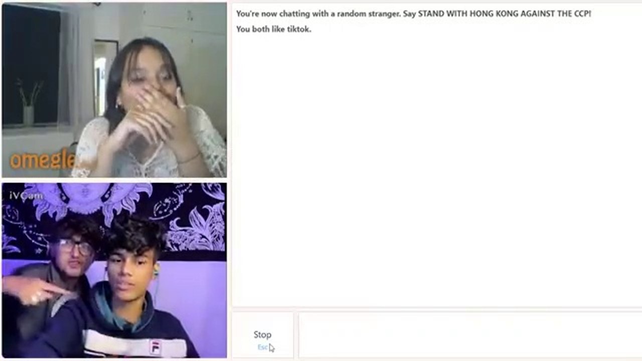 Found my love on omegle -- _ Boy on omegle(360P)