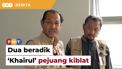 Selagi ada kudrat tetap berkhidmat, dua beradik 'Khairul' pejuang kiblat