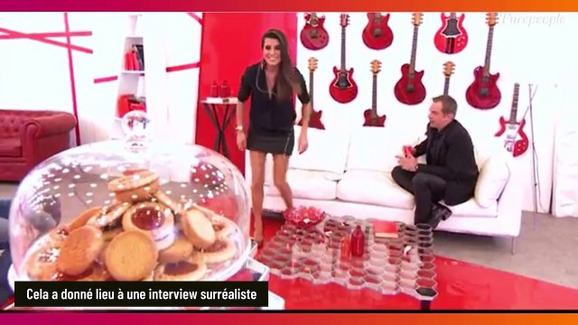 VIDEO Karine Ferri complètement folle devant Garou : cette interview drôle et hallucinante, le chanteur dépassé