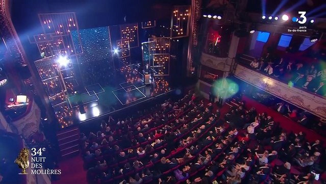 Là c'est pas possible : Rima Abdul Malak, la ministre de la Culture, intervient aux Molières