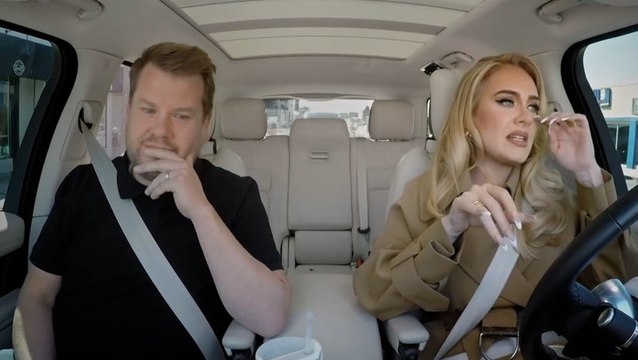 Adele and James Corden break down in tears during final carpool karaoke