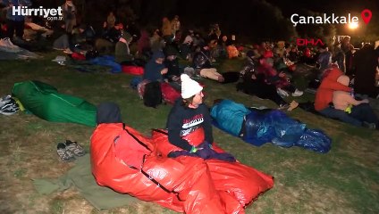 Anzaklar, Gelibolu Yarımadası’nda ‘Şafak Ayini’ ile anıldı