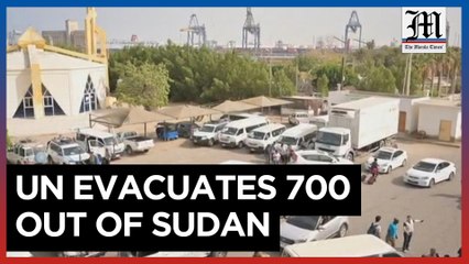UN evacuation convoy of 700 people reaches Port Sudan