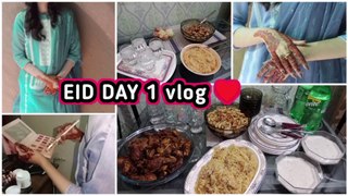 Eid day 1 vlog ♥️ || hmari eid kuch aysy guzri ✨|| nand ki dawat