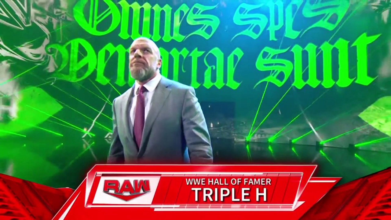 Triple H Entrance on Raw: WWE Raw, April 24, 2023