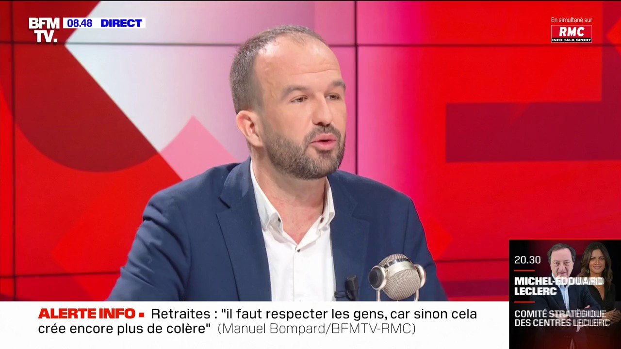 Manuel Bompard: "La question ce n'est pas l'inflation, c'est l'augmentation des revenus comparativement à l'inflation"