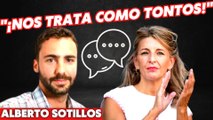  El ‘tonito’ meloso de la ‘fashionaria’ Yolanda Díaz que pone de los nervios a Alberto Sotillos 