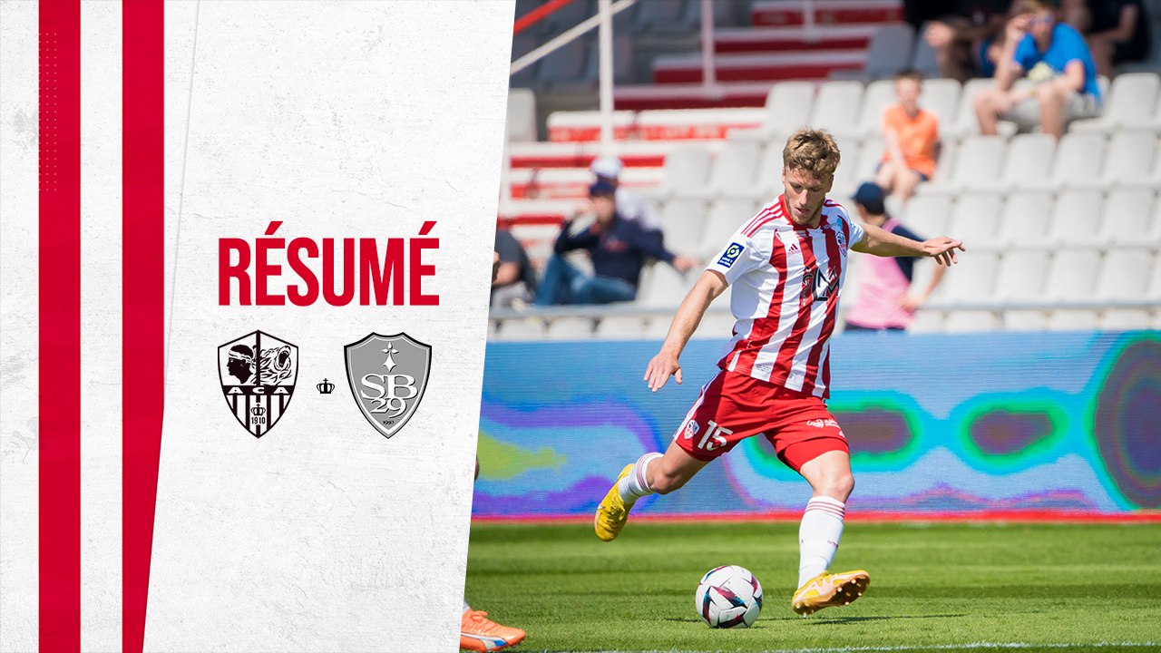 AC Ajaccio - Stade Brestois 29 (0-0) Résumé - (ACA-SB29) / 2022-2023
