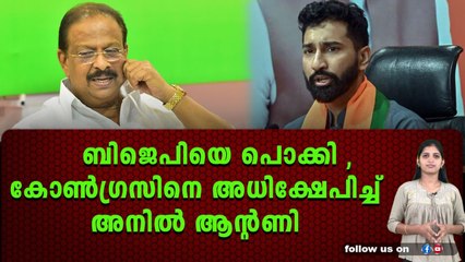 മോദിക്ക് വേണ്ടി കുരച്ച് അനിൽ ആന്റണി , ഇതുകണ്ട് നേടുവാരീർപ്പിടുകയാണ് സുധാകരൻ