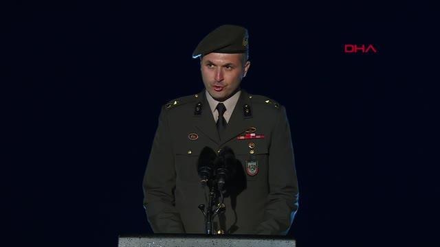 ANZAKLAR, GELİBOLU YARIMADASI'NDA 'ŞAFAK AYİNİ' İLE ANILDI - EK