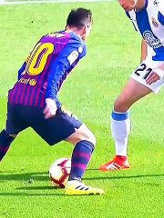 Messi body feints