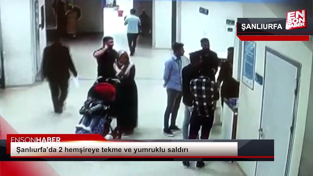 Şanlıurfa'da 2 hemşire darbedildi