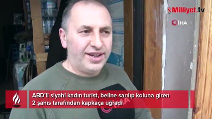 Beyoğlu’nda ABD’li Nadia dehşeti yaşadı! 'Koluna girip beline sarıldılar'