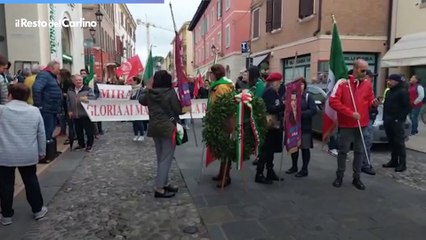 25 aprile a Mirandola, il video del corteo dell'Anpi