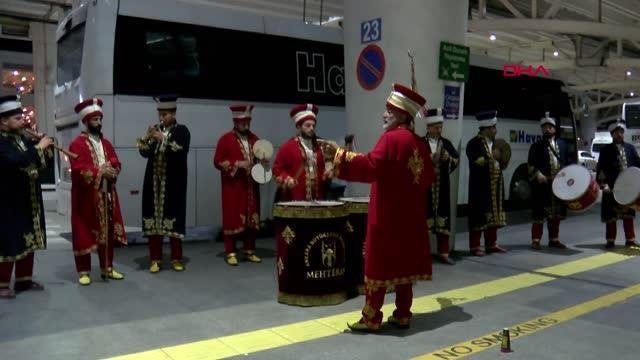 SPOR Avrupa şampiyonu Rıza Kayaalp'e başkentte coşkulu karşılama