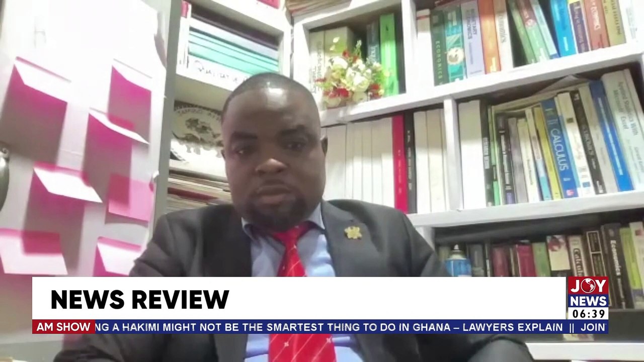 AM Newspaper review with Benjamin Akakpo and Dr. Peter Anti on JoyNews (25-4-23)
