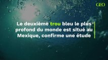 Mexique : une étude confirme la localisation du deuxième trou bleu le plus profond du monde