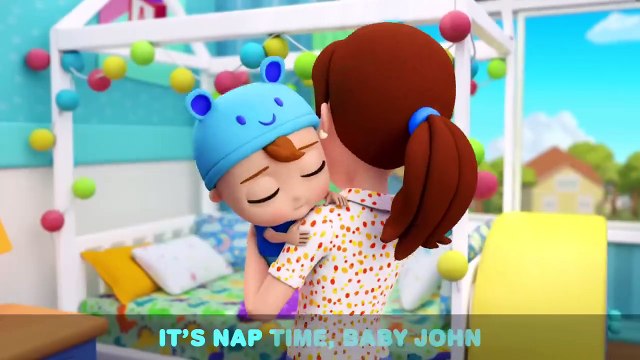 It's Nap Time Baby John | Little Angel Kids Songs & Nursery Rhymes