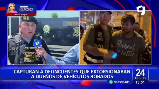 'Los Fuertes del Poste': desarticulan banda criminal que extorsionaba a dueños de vehículos robados