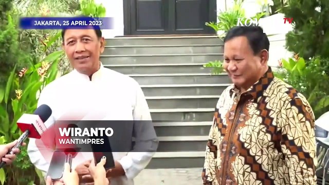 [FULL] Silaturahmi Prabowo dan Wantimpres Wiranto, Bicarakan Situasi Politik Untuk Pilpres 2024