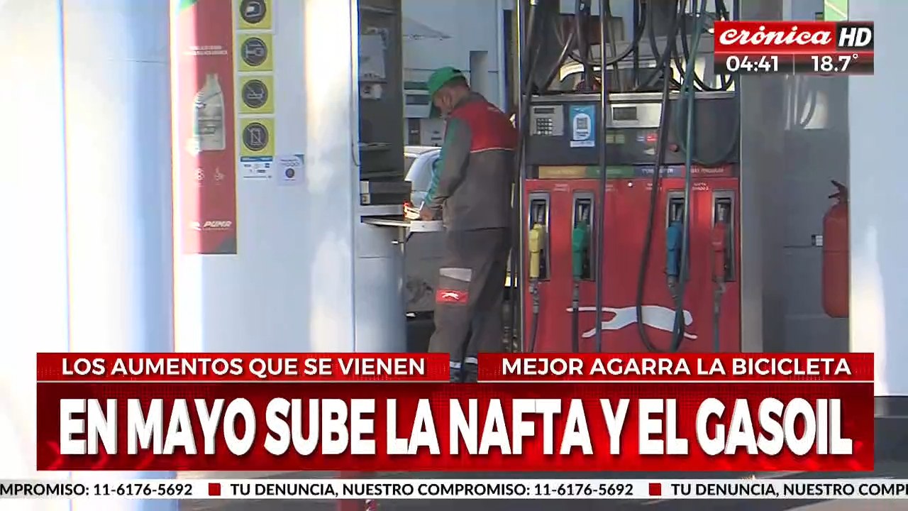 Estos son los aumentos que se vienen en mayo