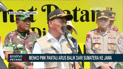 Menko PMK Perkirakan Arus Balik dari Sumatera-Jawa Sampai 2 Mei 2023